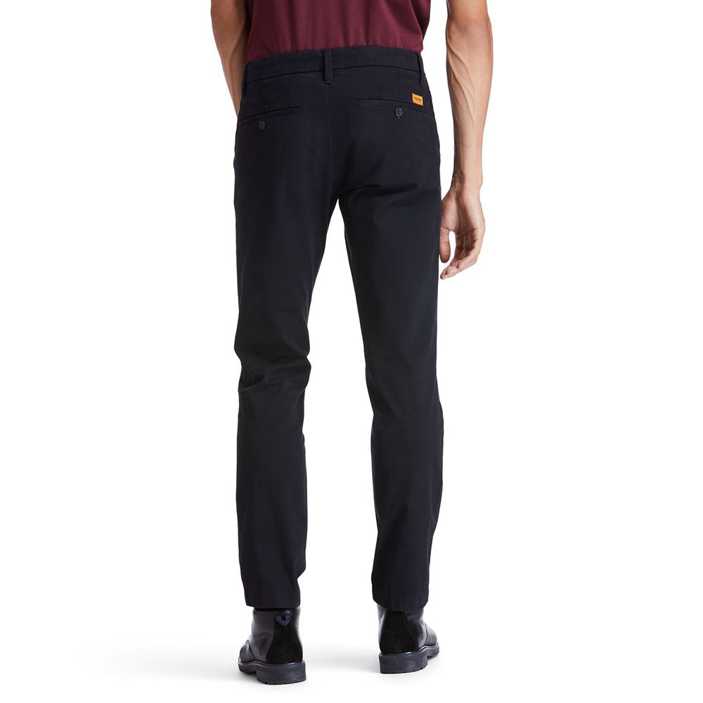 Calça Masculino - Timberland Sargent Lake Slim Stretch Chino - ROEBD6078 - Pretas